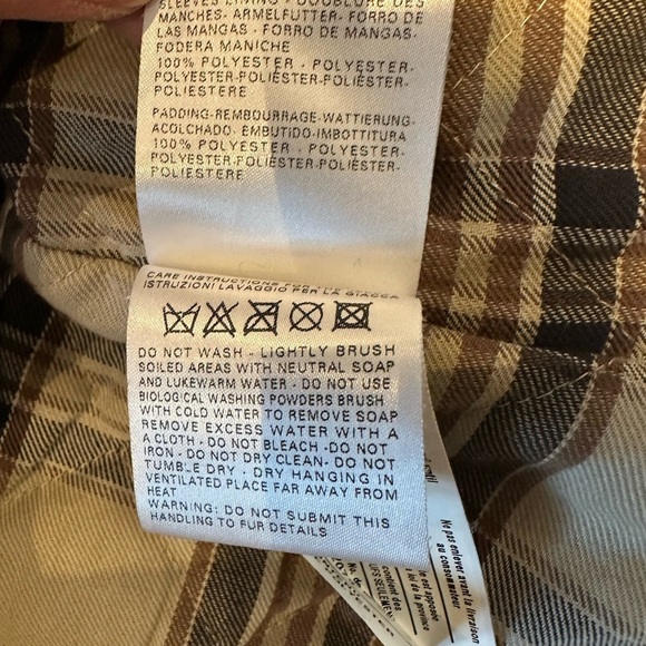 BELSTAFF GOLD LABEL Ladies Women’s 42 Small Brown Jacket Fur Collar Cuffs - Picture 16 of 16